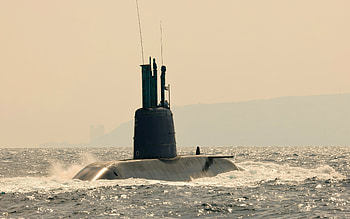 INS Rahav, submarine, Israeli Navy, Israeli Dolphin 2-class submarine, warships, Israel HD wallpaper