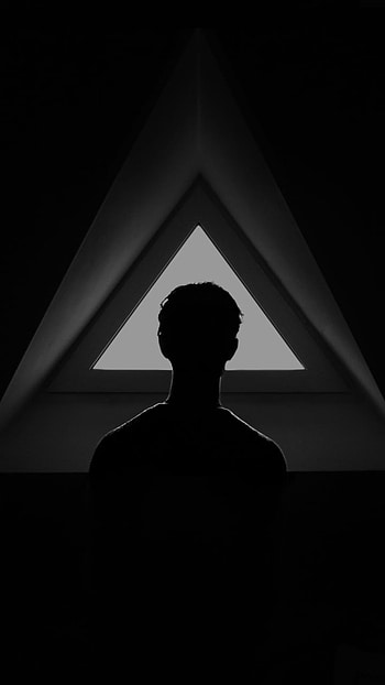 man, dark HD phone wallpaper
