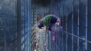 Miles Morales A Rare Relaxed Moment, miles-morales, spiderman, superheroes, artwork, art, digital-art, pixiv HD wallpaper