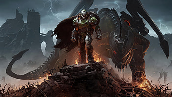 DOOM: The Dark Ages – Epic Fantasy, DOOM: The Dark Ages HD wallpaper