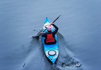 Melsomvik to hella, Ravn kayaking HD wallpaper