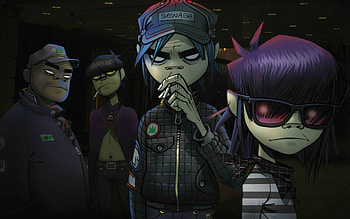 Gorillaz, , Diverse artistic styles, Visual impact HD wallpaper