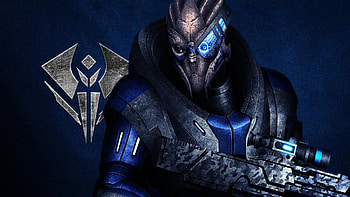 Garrus Vakarian , High quality, Background HD wallpaper