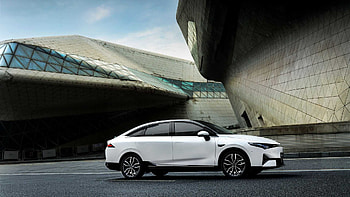 Guangzhou, XPeng P5 sedan HD wallpaper