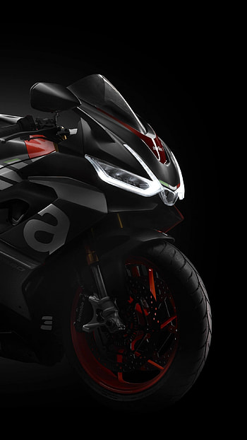 Aprilia RS 660 2021, Black background, Sports bikes, resolution HD phone wallpaper