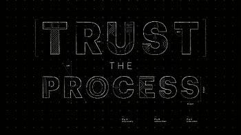 Black Success, Trust The Process HD wallpaper