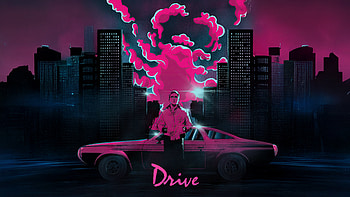 Drive (2011) — Neon Night Rider Ultra, Drive (2011) HD wallpaper