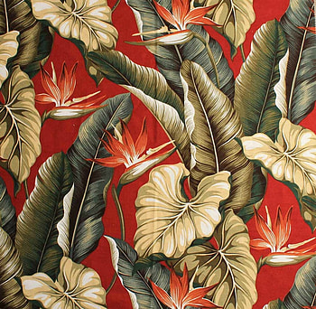 Texture, exotic, paper, summer, flower, green, red, leaf, pattern HD wallpaper