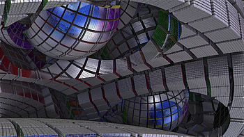 Abstract, Form, Space, Balls HD wallpaper