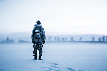Man Winter Snow , man, graphy, snow HD wallpaper