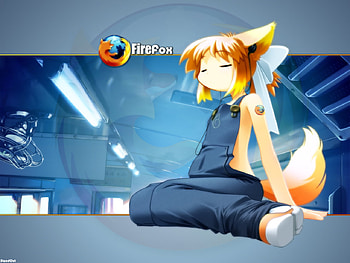 FireFox-Tan, personification, fox, os-tan, firefox HD wallpaper
