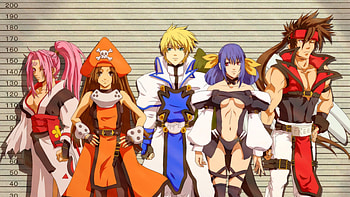 Guilty Line-Up, dizzy, games, sol badguy, sol, ky kiske, characters, may, group, guilty gear, baiken, video games, fighters HD wallpaper