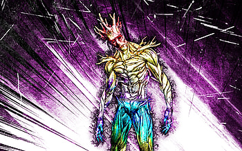 Holo Foil Groot, grunge art, Fortnite Battle Royale, Fortnite characters, Holo Foil Groot Skin, violet abstract rays, Fortnite, Holo Foil Groot Fortnite HD wallpaper