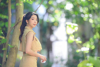 asian, woman HD wallpaper