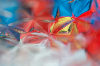 Abstract, Multicolored, Motley, Blur, Smooth, Paint, Distortion HD wallpaper