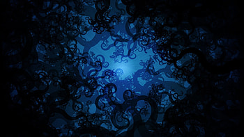 Preview blue, black, dark, surface HD wallpaper