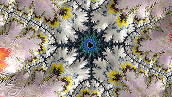 Trippy Psychedelic Fractal, colorful, colors, artistic, Abstract, fractal HD wallpaper