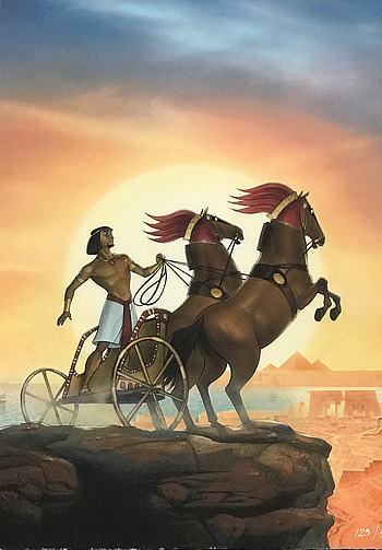 The Prince of Egypt, Original artwork, Limited edition art, DreamWorks animation HD phone wallpaper