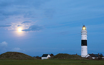 Kampen, Lighthouses HD wallpaper