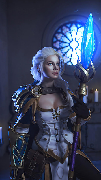 Jaina Proudmoore, Cosplay, World of Warcraft, resolution HD phone wallpaper