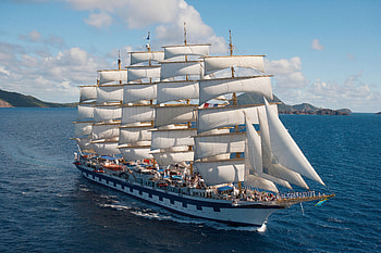 The Royal Clipper, marine, Boat, largest, water, Royal Clipper, ocean HD wallpaper
