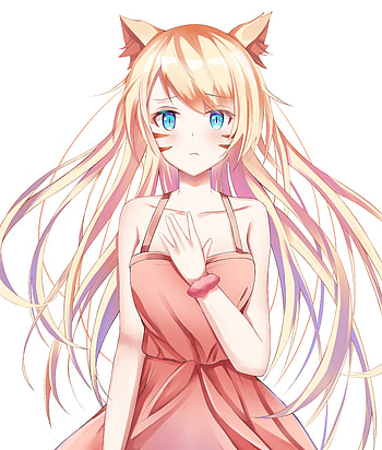 Anime, Sight, Opinion, Girl, Ears, Neko HD phone wallpaper