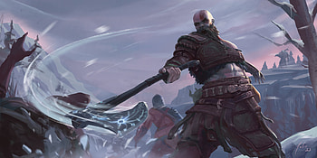 Kratos - God of War: Ragnarök, Kratos (God Of War), video game, God of War: Ragnarök HD wallpaper