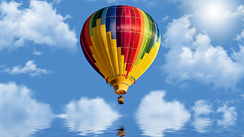 Hot Air Balloon, Ultra , , Background HD wallpaper