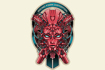 Robot, cybrog, face, fantasy HD wallpaper