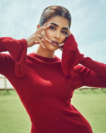 Pooja Hegde, eye, face HD phone wallpaper