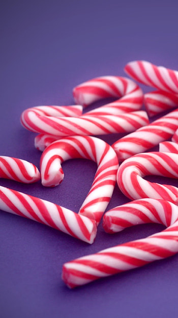 Candy Cane, Cane HD phone wallpaper