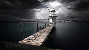 Bradleys Head, Lighthouses HD wallpaper