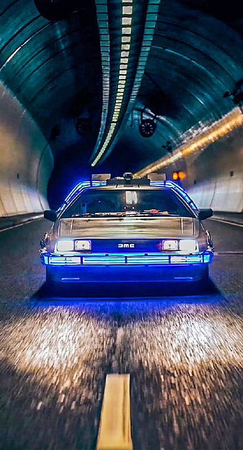 Delorean, back_to_the_future, de_lorean HD phone wallpaper