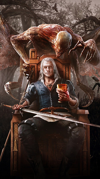 The Witcher , -compatible, Artistic pack, Gaming style HD phone wallpaper