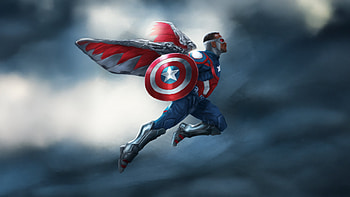 Anthony Mackie As Sam Wilson In Captain America, captain-america-brave-new-world, superheroes, artwork, art, digital-art, captain-america, artist, anthony-mackie, artstation HD wallpaper