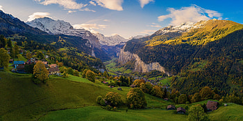 Lauterbrunnen Valley Switzerland, switzerland, mountain, valley, lauterbrunnen HD wallpaper