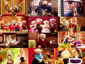 Bears, cute, teddy, bear, collage HD wallpaper