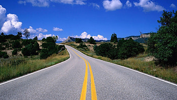 Macbook air, Highway travels, Top HD wallpaper
