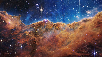 James Webb Cosmic Cliffs , nasa, space, galaxy, graphy HD wallpaper