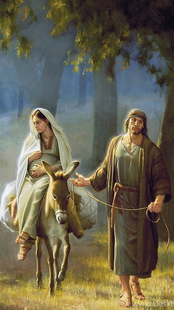 God , Mary And Joseph, God Jesus HD phone wallpaper