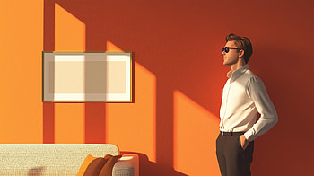 Preppy Man in Style, man, preppy, interior design HD wallpaper