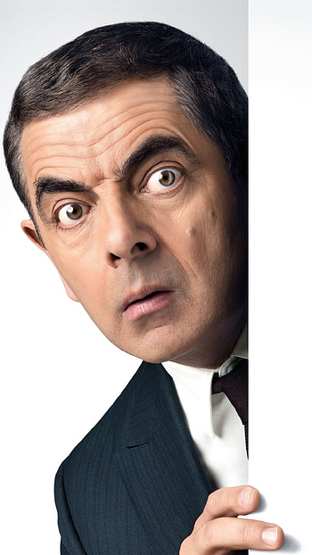 Rowan Atkinson, TV shows, Johnny English, Portrait graphy HD phone wallpaper