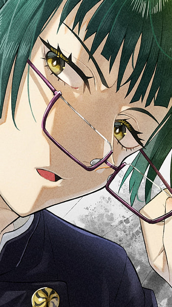 Maki Zenin Close-Up: Jujutsu Kaisen Anime , Maki Zenin, Anime, Jujutsu Kaisen HD phone wallpaper