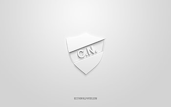Club Nacional, creative 3D logo, white background, Paraguayan football club, Paraguayan Primera Division, Paraguay, 3d art, football, Club Nacional 3d logo HD wallpaper