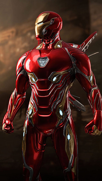 Iron Man suit, Tony Stark, Avengers hero, Power armor HD phone wallpaper