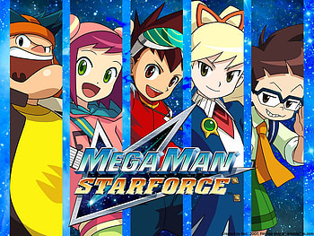 megaman, blue, girl, megaman star force, beautiful HD wallpaper