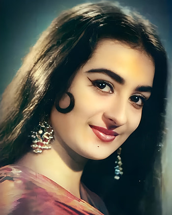 Saira Banu, nose, lip, Bollywood HD phone wallpaper