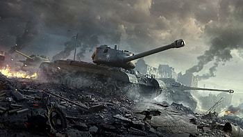 Tanks, World of Tanks, dark, game HD wallpaper