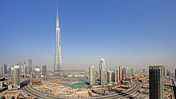 Burj Khalifa, Dubai's tallest building, Modern architecture, Impressive structure HD wallpaper