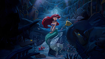 The Little Mermaid Original Poster, the-little-mermaid, animated-movies, movies, artist, artwork, digital-art HD wallpaper